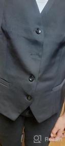 img 7 attached to V VOCNI Women'S Fully Lined 4 Button V-Neck Economy Dressy Suit Vest Waistcoat