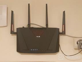 img 7 attached to Wi-Fi router ASUS RT-AC88U, black/red