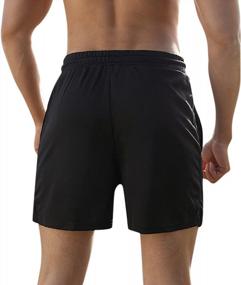 img 2 attached to Hosamtel Sports Shorts For Men,Men'S Gym Workout Shorts Quick Dry Bodybuilding Athletic Shorts Running Jogging Training With