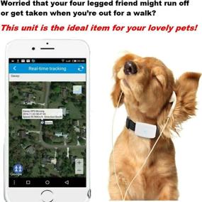 img 1 attached to 🐕 Zeerkeers Dog GPS Tracker: Real Time Waterproof Pet GPS Collar with SOS Alarm