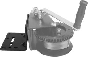 img 1 attached to 🚜 Universal Towing Winch Mount Bracket Plate | Heavy Duty Winch Mounting Plate for Trailer Winches 600lbs to 3500lbs