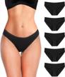 pack of 5/10 hipster panties for women - cotton low-rise bikini underwear by yadifen logo