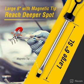 img 1 attached to 🔧 AZUNO 101PCS Magnetic Screwdriver Set with Plastic Racking - Premium Screwdriver Set with Magnetic Bit and Precision Tools - Ideal Cool Tools for Men