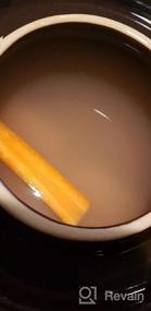 img 7 attached to Razorri Comodo Ceramic Fermentation Crock - 2L Traditional Water-Sealed Jar With Glazed Weights - Perfect For Kombucha, Sauerkraut, Kimchi, Pickles (Tangerine Tango)