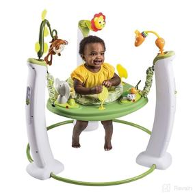 img 3 attached to 🦁 Explore the Safari with Evenflo Exersaucer Activity Center - Safari Friends Edition