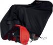 protect your snow blower with ic iclover's heavy duty waterproof cover: universal fit and windproof buckles for ultimate outdoor protection logo