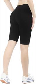 img 2 attached to Ideal Comfort For Workouts - 2Pack Women'S IloveSIA Cotton Yoga Short Leggings