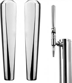 img 4 attached to Upgrade Your Homebrew With MRbrew'S Heavy-Duty Stainless Steel Beer Tap Handle - 2 Pack!