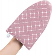 get wrinkle-free clothes with cinpiuk garment steamer ironing gloves - heat resistant and pink logo