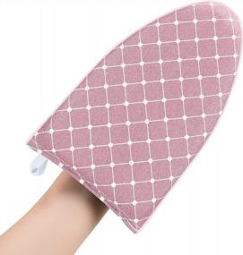 img 4 attached to Get Wrinkle-Free Clothes With CINPIUK Garment Steamer Ironing Gloves - Heat Resistant And Pink