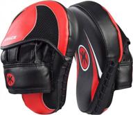 train smarter with krace curved focus mitts: your go-to boxing pads for mma, karate and muay thai logo