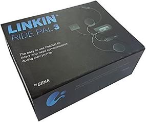 img 1 attached to Enhanced Bluetooth Helmet System - Sena 🎧 Linkin Ridepal by Sena 03-188 (Black), 1 Pack