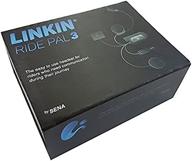 enhanced bluetooth helmet system - sena 🎧 linkin ridepal by sena 03-188 (black), 1 pack logo