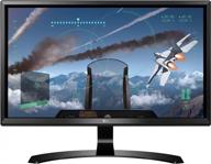 lg 24ud58 b: 24 inch monitor with freesync, hdmi, and 60hz refresh rate - best buy logo