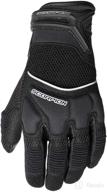 scorpionexo womens gloves black small logo