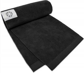 img 4 attached to Microdry Intense Workout Cooling Towels - быстросохнущие спортивные полотенца из микрофибры для шеи и лица, легкое спортивное полотенце для пота, машинная стирка, 16 X 28 дюймов, черный
