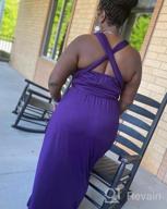 img 1 attached to Transform Your Look With The Multi-Way Women'S Bridesmaid Maxi Dress - Perfect For Weddings And Formal Events! review by Jenny Maestas