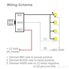 img 2 attached to 🔆 Enhance Lighting Control with 12V Light Dimmer: Ideal for RVs, Boats, and Travel Trailers