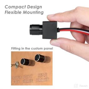 img 3 attached to 🔆 Enhance Lighting Control with 12V Light Dimmer: Ideal for RVs, Boats, and Travel Trailers