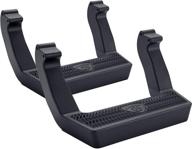 carr 110551 black step pair logo