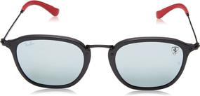 img 3 attached to 🕶️ Ray Ban 0RB2448NMF6023051 Plastic Sunglasses: Non-Polarized Iridium Shades with Superior Style