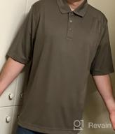 img 1 attached to Cutter & Buck Big & Tall Drytec Genre Men's Shirts review by Anthony Shepherd
