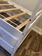 img 1 attached to Windaze Twin Trundle Bed With Storage And 3 Drawers - Perfect Captain Bed For Kids And Teens | Wooden Slat Support, No Need For A Box Spring | Brown review by Kevin Nelson