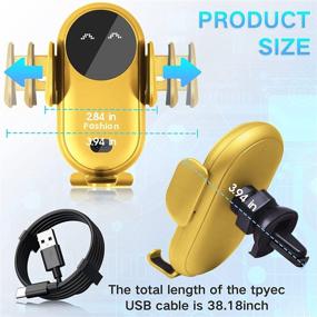 img 3 attached to 2022 Smart Car Wireless Charger Phone Holder