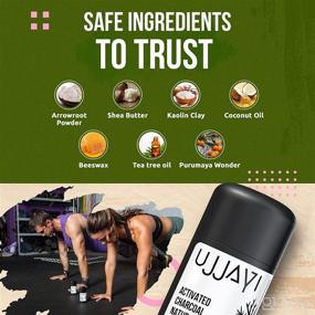 img 3 attached to Ujjayi Natural Activated Charcoal Deodorant Personal Care