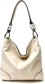 img 2 attached to 👜 Janin Bucket Shoulder Handbag - Women's Hardware Handbags & Wallets - Hobo Bags