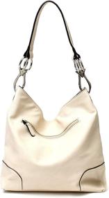 img 3 attached to 👜 Janin Bucket Shoulder Handbag - Women's Hardware Handbags & Wallets - Hobo Bags