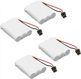 img 3 attached to 4-Pack 800MAh 3.6V BT-446 NiMH Rechargeable Battery For Uniden, Radio Shack & Interstate Radios