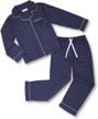 snug and stylish: pajamagram button down pajamas for kids logo