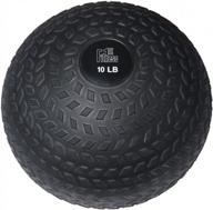 easy grip fitness first crossfit slam ball for weight training and wods logo