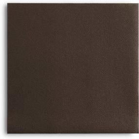 img 2 attached to 100 Pack Brown Linen-Feel Paper Napkins - Soft & Absorbent Cloth-Like Decorative Luncheon Napkins For Kitchen, Party, Wedding Or Any Occasion.