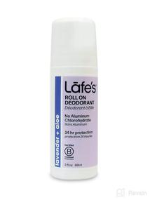 img 2 attached to 🌿 Lafes Lavender Roll-On Deodorant - 1 Ounce, Personal Care