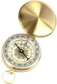 img 3 attached to DETUCK(TM) Pocket Compass: Outdoor Antique Hiking Hunting Camping Survival Tool