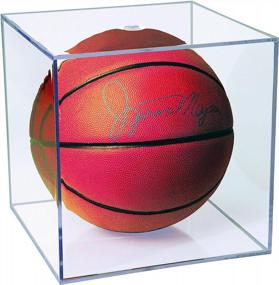 img 1 attached to Сохраните свои воспоминания о баскетболе с помощью витрины Ultra Pro с защитой от УФ-излучения