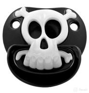 🏴 pirate black & skull billy bob pacifier logo