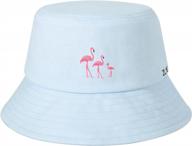 fashionable embroidered bucket hat for men, women, and teens - perfect summer fisherman cap by zlyc logo