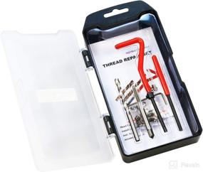 img 4 attached to 🔧 Highking Tool Thread Repair Kit: M5 x 0.8 mm Thread Repair Insert Kit for Auto Repairing