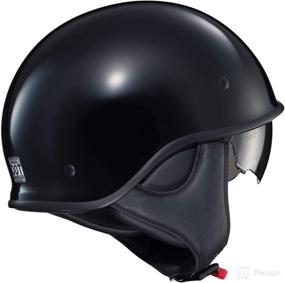 img 1 attached to ScorpionEXO EXO-C90 Helmet: Sleek Black X-Small Model for Optimal Protection