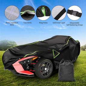 img 4 attached to Waterproof Slingshot Water Repellent Windproof Reflective