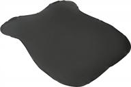 upgrade your atv seat: hecasa leather black replacement cover for polaris sportsman 4x4 400-800 series logo
