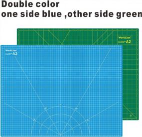 img 1 attached to 18" X 24" Large Self-Healing PVC Cutting Mat Double Sided Gridded Rotary Board For Crafts, Fabric Quilting Sewing Scrapbooking Art Projects