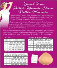 img 3 attached to Comfortable Foam Breast Form For Women (1 Piece)