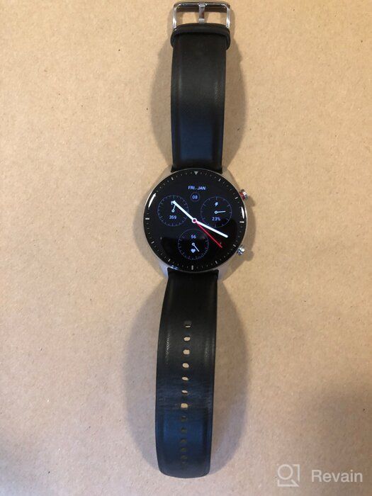 img 1 attached to Amazfit GTR 2 Smartwatch with Alexa, GPS, and 90 Sports Modes - 14-Day Battery Life, Heart Rate Tracking, and Waterproof for Men and Women (Classic) review by Iseul Chang ᠌