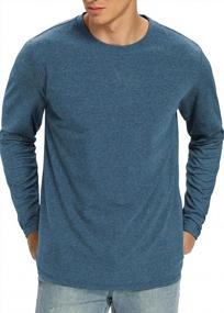 img 4 attached to 👕 NITAGUT Sleeve Cotton T Shirt Heather: Optimal Comfort and Style Combined