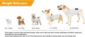 img 3 attached to Apetian Anxiety Vest for Dogs – Thunder Jacket Calming Shirt – Dog Compression Vest for Anxiety – Calming Wrap