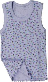 img 2 attached to ToBeInStyle Girls Pack Ruffle Tank Girls' Clothing : Tops, Tees & Blouses